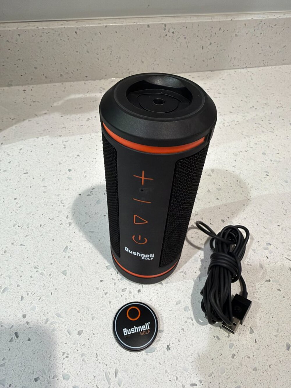 Bushnell Golf Wingman GPS Bluetooth Speaker with Charging Cable and Remote - Picture 4 of 4